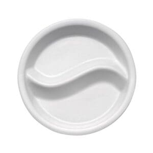 Insert Round Porcelain Divided 330mm 2.2Lt