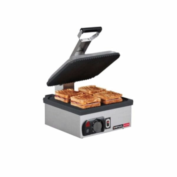 9 Slice flat plate non stick sandwich toaster