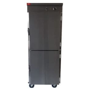 Heavy Duty Mobile Food Warming Cart (2x1/2 Doors) 16Tier