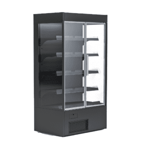 Hinged door multideck display fridge