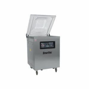 Vacuum pack machine with dual sealing bars - 600mm